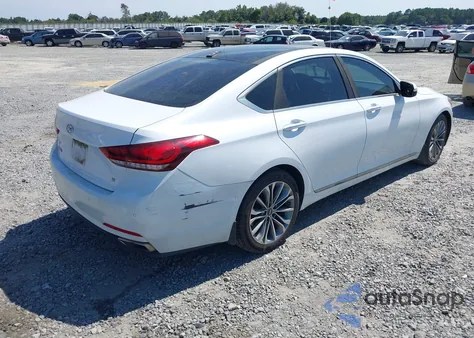 2016 Hyundai Genesis 3.8 from USA, damaged, VIN KMHGN4JE5GU126466